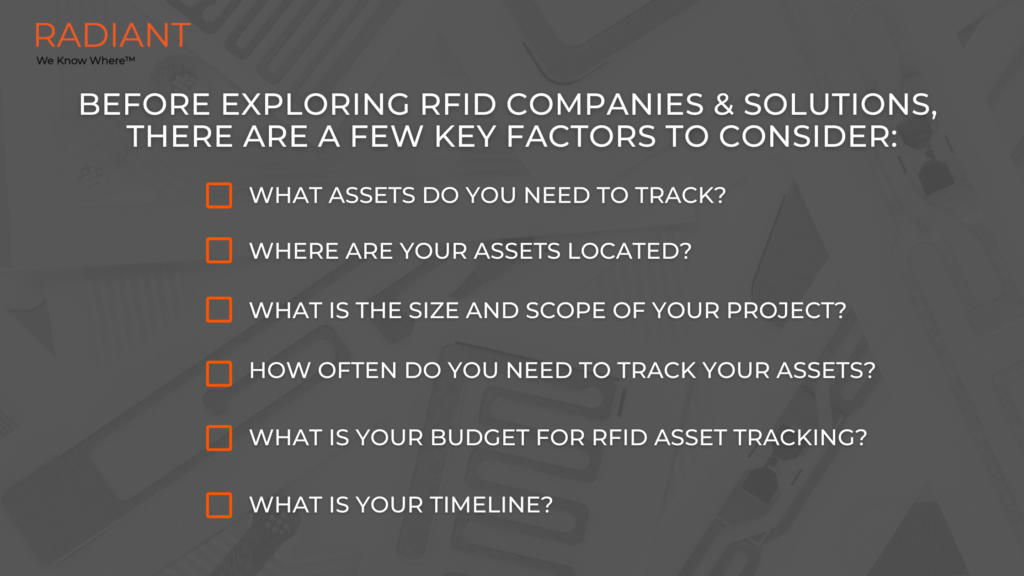 Best RFID Companies - RFID Asset Tracking - RFID Company - RFID Companies - RFID Technology Companies - Biggest RFID Companies - Evaluating RFID Companies