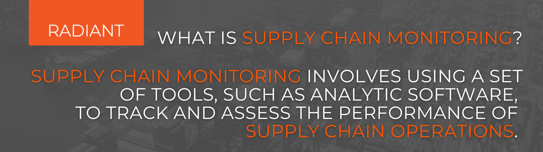 What Is Supply Chain Monitoring - Supply Chain Monitoring - Supply Chain Monitoring Tools - Supply Chain Monitoring Software - Supply Chain Monitoring System - Supply Chain Risk Monitoring - Supply Chain And Logistics Monitoring - How To Monitor Supply Chain Performance - Monitoring Supply Chain Performance - Supply Chain Management