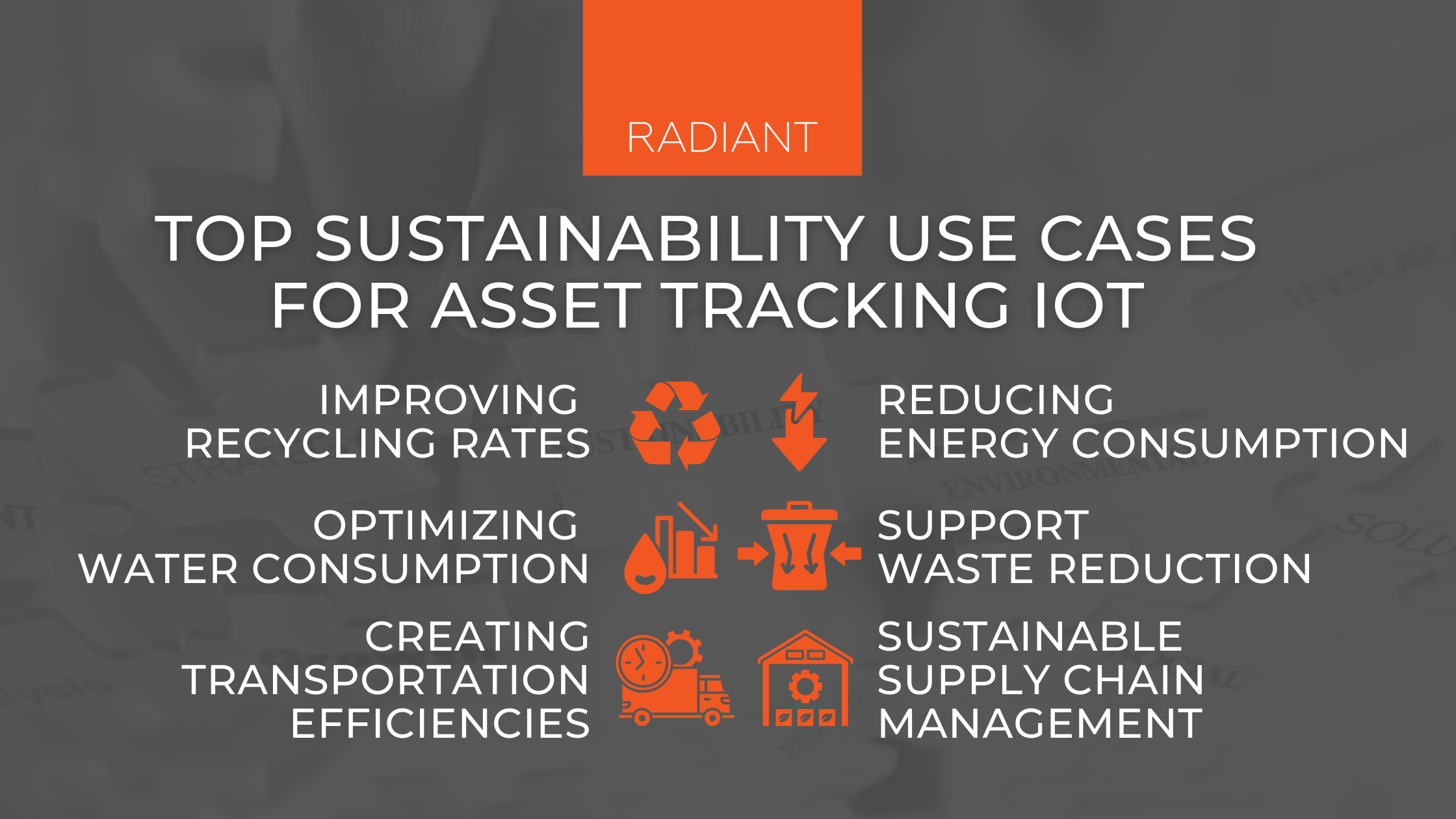 Sustainability Initiatives - Sustainable Practices - Sustainable Businesses - Innovative Environmental Business Ideas - Green Initiatives For Businesses - Green Initiatives In The Workplace - Sustainability Strategy - Asset Tracking IoT - Asset Tracking IoT Solutions - Sustainability Strategies - IoT Asset Tracking - IoT Asset Tracking Solutions